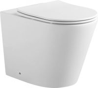 Унитаз приставной Aquanet Rimless LX-1906 арт-Atago 2.0 F — фото 1, Приставные унитазы