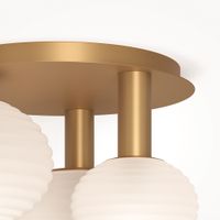 Потолочный светильник Maytoni MOD268CL-03G — фото 5, Подвесные светильники