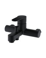 OneLife смеситель для ванны/душа однорычажный полимерный, черный арт-P07-100b — фото 9, Смеситель для ванны