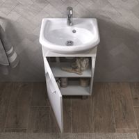 Тумба под раковину VIGO Hoska 45 напольная белый (227) — фото 4, Тумбы под раковину