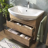 Тумба под раковину VIGO Wing 60 подвесная дуб золотой (tp.WIN.BAL.60.2Y дуб золотой) — фото 3, Тумбы под раковину