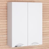 Шкаф навесной ELEGANSE 60 /хром/ AQUA DE MARCO 3060CELE — фото 1, Шкафы для ванной