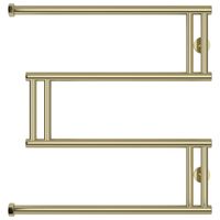 Полотенцесушитель водяной Сунержа High-Tech+ model "M" 600х600 Шампань арт-020-4050-6060 — фото 1, Водяные полотенцесушители