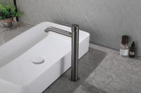 Смеситель ABBER Wasser Kreis AF8111NG для накладной раковины, никель — фото 2, Смесители для раковины