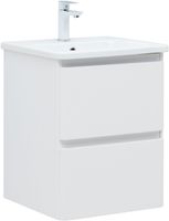 Товар: Тумба с раковиной Aquanet Эмбер 50 2 ящ. цв.белый матовый (раковина Urban) 00332505 - фото 2 Тумба с раковиной Aquanet Эмбер 50 2 ящ. цв.белый матовый (раковина Urban) 00332505 — фото 2, Тумбы с раковиной