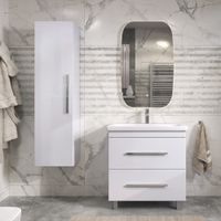 Шкаф-пенал VIGO Land 40 подвесной белый (022) — фото 4, Шкафы для ванной