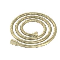 AQ2105BG шланг для душа 150 см нержавейка, шлиф. золото — фото 1, Душевые шланги