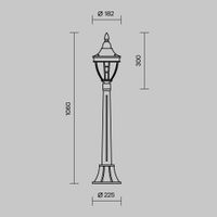 Ландшафтный светильник Outdoor O026FL-01B — фото 3, Уличное освещение
