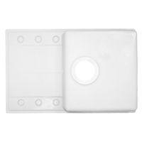 Кухонная мойка AZARIO Izmir 740х480х197 кварцевая, прямоугольная, сифон в комплекте, цвет Белый арт-CS00097681 — фото 4, Кухонные мойки