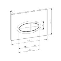Клавиша смыва D&K Rhein.Marx , черный арт-DB1399025 — фото 4, Кнопки смыва