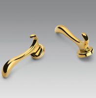 Крючок COLOMBO DESIGN GOLF двойной цвет золото арт-AR17.GOLD — фото 2, Крючки для полотенец