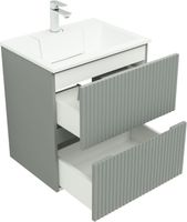 Тумба с раковиной Aquanet Джейн 60 цв.мисти грин (раковина Фортуна) арт-00332521 — фото 13, Тумбы с раковиной