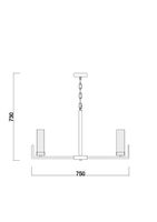 Товар: Подвесной светильник Freya FR5214PL-08CH - фото 2 Подвесной светильник Freya FR5214PL-08CH — фото 2, Подвесные светильники