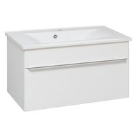 Тумба подвесная AXIOMA 80 /1 ящ/ AQUA DE MARCO 2080WGAXI/H — фото 2, Тумбы под раковину