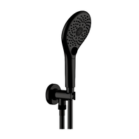 Душевой гарнитур BOSSINI SYNCRONIA цвет черный матовый арт-C12034.073 — фото 1, Душевые гарнитуры на держателе