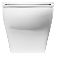 Унитаз подвесной AZARIO Porta 520х360х375 безободковый, быстросъемное сиденье микролифт арт-AZ-0064 — фото 4, Подвесные унитазы