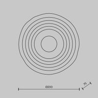 Настенный светильник (бра) Maytoni арт-MOD343WL-L5BS3K — фото 7, Бра