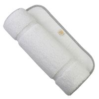 Коврик д/ванной комнаты 60х120 см., вышивка логотип MIGLIORE, белый, окантовка серебро арт-31924 — фото 5, Коврики для ванной комнаты