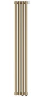 Отопительный радиатор Сунержа Эстет-1 EU50 правый 1200х180 4 секции Золотой шёлк арт-32-0311-1204 — фото 5, Радиаторы отопления
