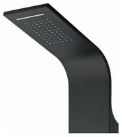 Душевая панель Galaxy Black с гидромассажем и изливом AP40-05 — фото 2, Душевые панели