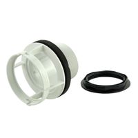 RICAMBI Выпускная часть сливного механизма (29.015 и 29.017) L43 мм., D50 мм. 22767 — фото 2, Сливы-переливы