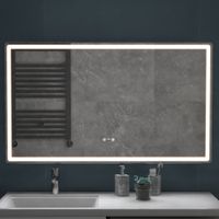 Зеркало с подсветкой VIGO Geometry Step 1200 арт-236 — фото 5, Зеркала в ванную комнату