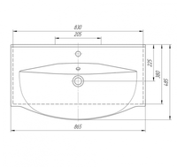 Тумба под раковину арт-П-Элв01085-0112Я — фото 5, Тумбы под раковину