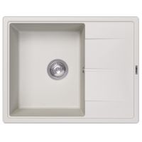 Кухонная мойка ABBER Quarz AQ2903W белый — фото 1, Кухонные мойки