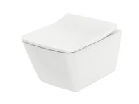 SP Унитаз подвесной c выпуском в стену для сиденья с плавным опусканием, цвет белый арт-CW532RMUNW1 — фото 1, Подвесные унитазы