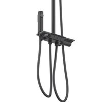 Товар: AQ3040BGM ПОЛАРИС душевая система (смеситель для ванны) 295х195мм, оружейная сталь - фото 2 AQ3040BGM ПОЛАРИС душевая система (смеситель для ванны) 295х195мм, оружейная сталь — фото 2, Душевые системы