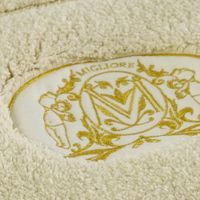 Товар: Коврик д/ванной комнаты овальный 60х100 см., вышивка логотип MIGLIORE, кремовый, окантовка золото арт-31941 - фото 2 Коврик д/ванной комнаты овальный 60х100 см., вышивка логотип MIGLIORE, кремовый, окантовка золото арт-31941 — фото 2, Коврики для ванной комнаты