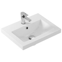 Раковина COMO 50, белый, VIGO VIGO S-UM-COM50/1-w VIGO — фото 1, Раковины