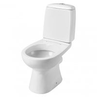 ЦЕЗАРЬ Унитаз-компакт, 2-режимная арматура (Oliveira), сиденье дюропласт Soft-close, Clip up (тонкое 1WH302415 — фото 5, Напольные унитазы