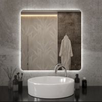 Зеркало Maretti Florenza FL148080P16EL 80x80 см — фото 1, Зеркала в ванную комнату