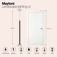 Ландшафтный светильник Outdoor O593FL-L20GF3K — фото 8, Уличное освещение