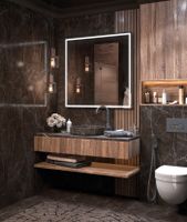 Зеркало с подсветкой VIGO Roberta Comfort 1000 169 — фото 6, Зеркала в ванную комнату