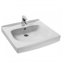 ПИЛОТ Умывальник 60/60 см. над стир.машиной, хр.кольцо, САНТЕК арт-1WH110572 — фото 6, Раковины подвесные