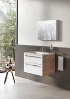 Зеркало Ravak Chrome 70 с подсветкой Белое арт-X000000548 — фото 1, Зеркала в ванную комнату