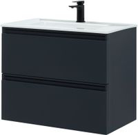 Тумба под раковину Allen Brau Eclipse 80 1.E1002.AM антрацит матовый — фото 8, Тумбы под раковину