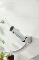 Смеситель для раковины с гигиеническим душем BELZ, хром, арт-B12713 — фото 7, Смесители для раковины