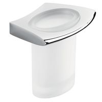 Стакан COLOMBO DESIGN LAND B2802 настенный цвет хром — фото 1, Стаканы для зубных щеток