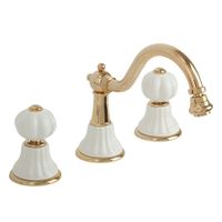 Товар: OLIVIA См-ль д/биде, на 3 отв., донный клапан "click-clack", бел./золото 19018 - фото 1 OLIVIA См-ль д/биде, на 3 отв., донный клапан "click-clack", бел./золото 19018 — фото 1, Смесители для биде