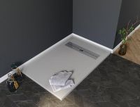 Душевой поддон Aquanet Delight 160х80 серый 00258886 — фото 1, Душевые поддоны