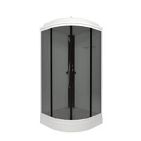 ДК Грэй-Вайт 90*90 А (7 мест+сифон D50, декор.крышка) арт-Щ0000067300 — фото 4, Душевые кабины