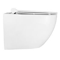 Унитаз подвесной Azario Geno 490х360х360 безободковый, с ультратонким сиденьем микроклифт (AZ2196D) арт-AZ-2196-D — фото 10, Подвесные унитазы