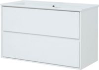 Тумба под раковину Aquanet Милан 105 белый глянец арт-00339970 — фото 8, Тумбы под раковину