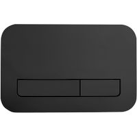 Товар: Кнопка смыва Veconi FLUSH V12, FLV12-B, 240х162х7, пластик, черный матовый - фото 1 Кнопка смыва Veconi FLUSH V12, FLV12-B, 240х162х7, пластик, черный матовый — фото 1, Кнопки смыва