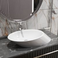 Раковина Ambassador Ritz 236T20002 (720*400*140) БЕЛАЯ — фото 1, Раковины накладные