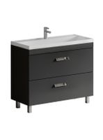 Тумба под раковину VELVEX Orlando 1000-0-2 (Classica) белый матовый tn.ORL.CLA.100.2Y белый матовый — фото 1, Тумбы под раковину