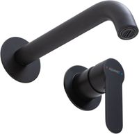 Смеситель для раковины Aquanet Passion черный матовый арт-00336185 — фото 2, Смесители для раковины